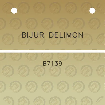 bijur-delimon-b7139