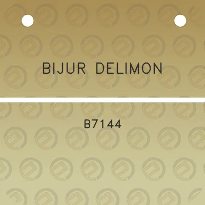 bijur-delimon-b7144