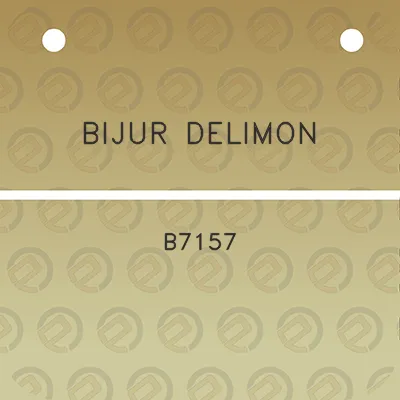 bijur-delimon-b7157