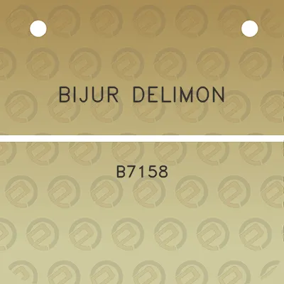 bijur-delimon-b7158