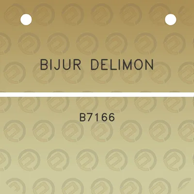 bijur-delimon-b7166