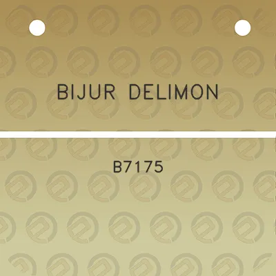 bijur-delimon-b7175