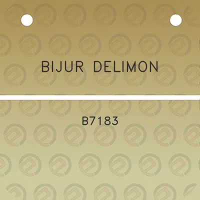 bijur-delimon-b7183