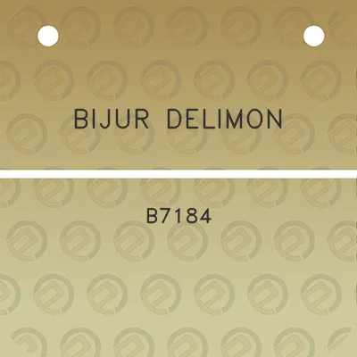 bijur-delimon-b7184