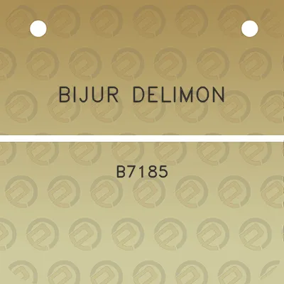 bijur-delimon-b7185