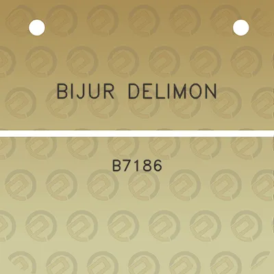 bijur-delimon-b7186