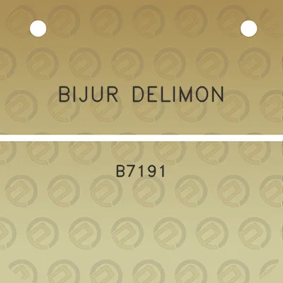 bijur-delimon-b7191