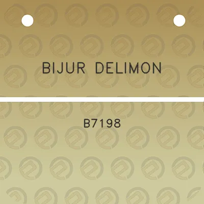 bijur-delimon-b7198