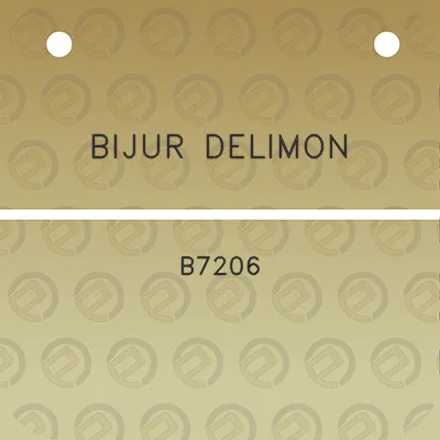 bijur-delimon-b7206