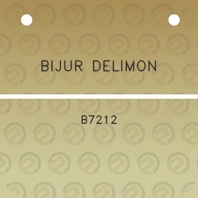 bijur-delimon-b7212