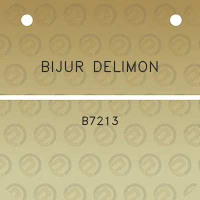 bijur-delimon-b7213