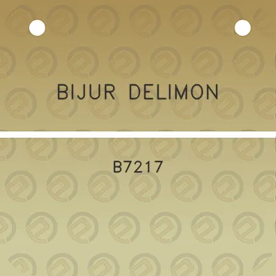 bijur-delimon-b7217