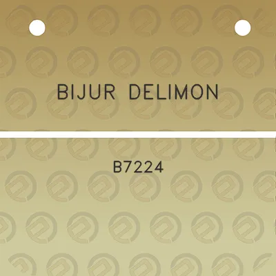 bijur-delimon-b7224