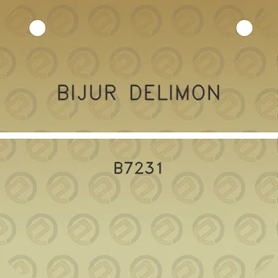 bijur-delimon-b7231