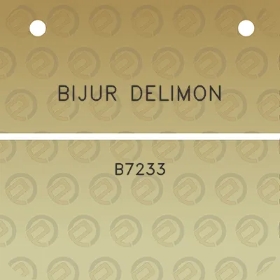 bijur-delimon-b7233