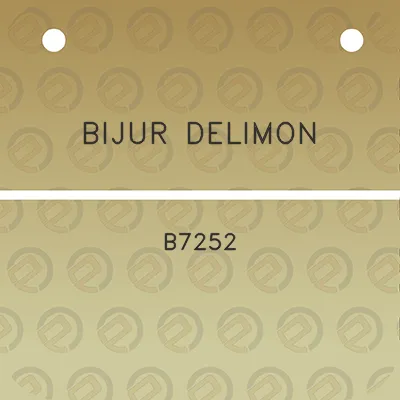 bijur-delimon-b7252