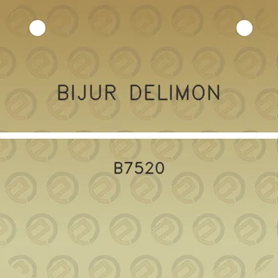 bijur-delimon-b7520