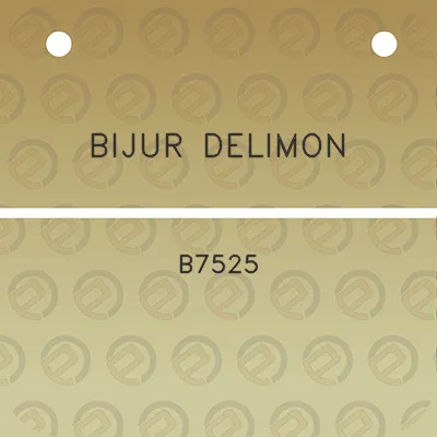 bijur-delimon-b7525