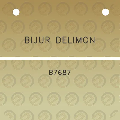 bijur-delimon-b7687