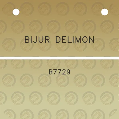 bijur-delimon-b7729