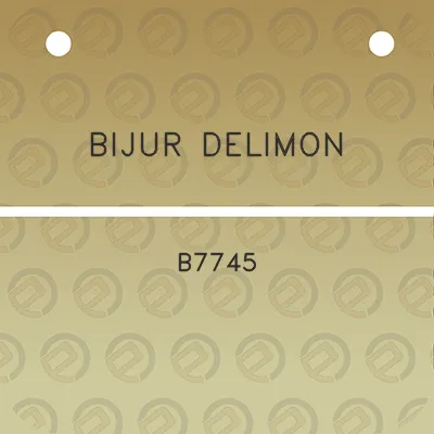 bijur-delimon-b7745