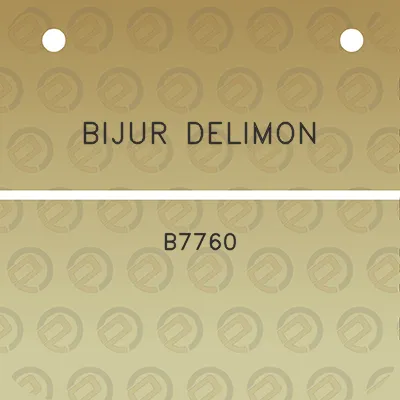 bijur-delimon-b7760