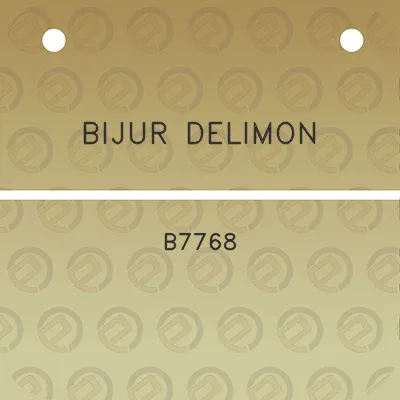 bijur-delimon-b7768