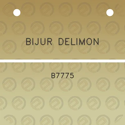 bijur-delimon-b7775