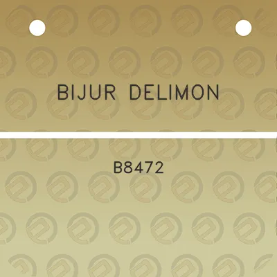 bijur-delimon-b8472