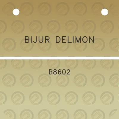 bijur-delimon-b8602