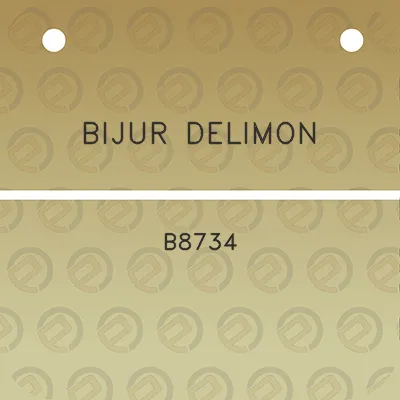 bijur-delimon-b8734