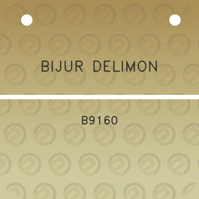 bijur-delimon-b9160