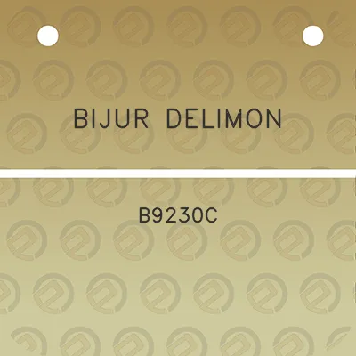 bijur-delimon-b9230c