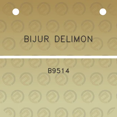 bijur-delimon-b9514