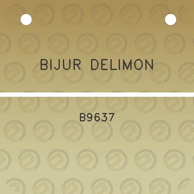 bijur-delimon-b9637