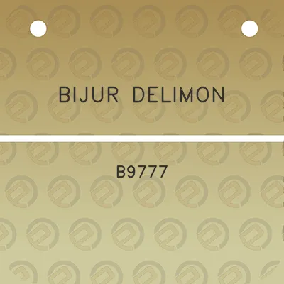 bijur-delimon-b9777