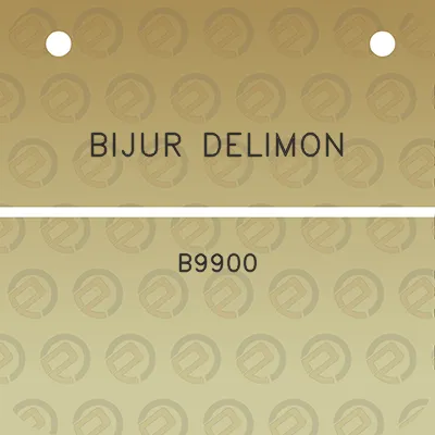 bijur-delimon-b9900