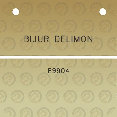 bijur-delimon-b9904