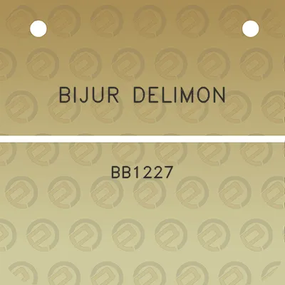 bijur-delimon-bb1227