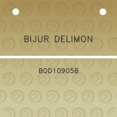 bijur-delimon-bod10905b