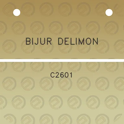 bijur-delimon-c2601