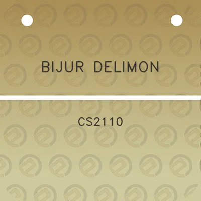 bijur-delimon-cs2110