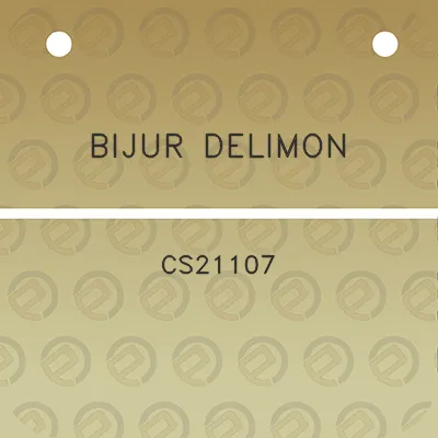 bijur-delimon-cs21107