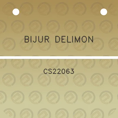 bijur-delimon-cs22063