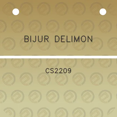 bijur-delimon-cs2209