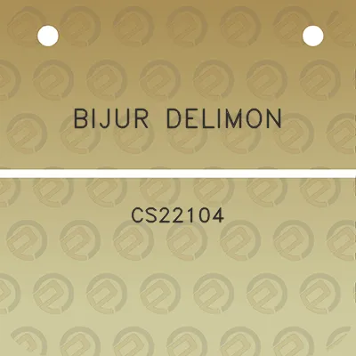 bijur-delimon-cs22104