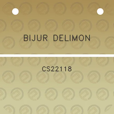 bijur-delimon-cs22118