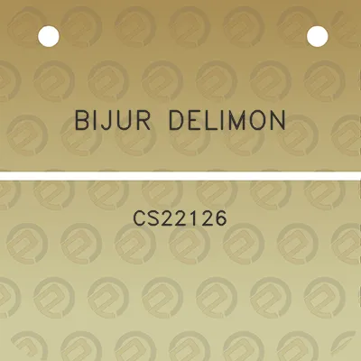 bijur-delimon-cs22126