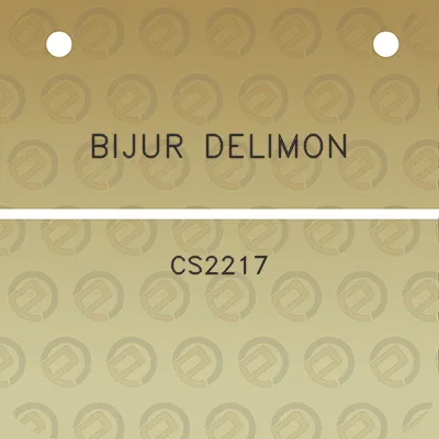 bijur-delimon-cs2217