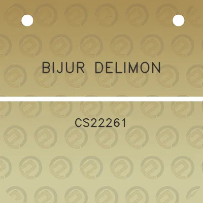 bijur-delimon-cs22261